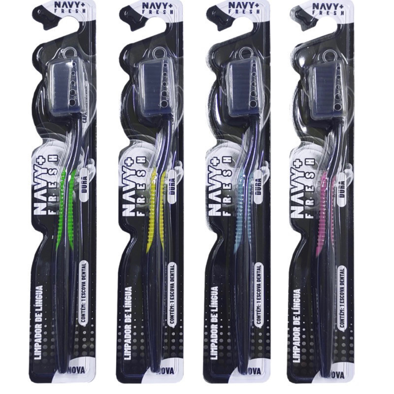 Escova de dente Dura kit com 12 unidades