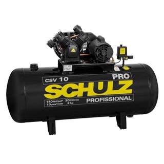 Compressor Ar Profissional 10 Pés 200 Litros 2HP 220v Schulz em Oferta na Shopee