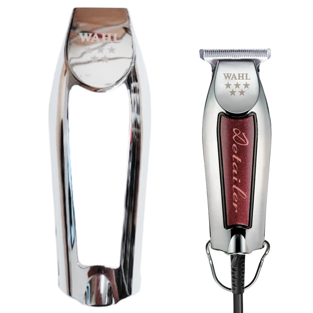 Tampa Moldura Cromada Original De Reposição Para Wahl Detailer Silver Com Fio