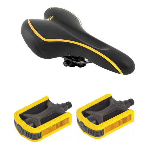 SELIM SELLE ROYAL RVS + PEDAL BICOLOR METALCICLO