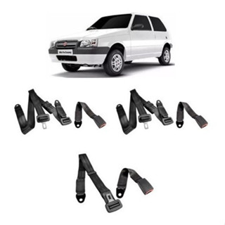 Kit Cinto De Segurança Uno Traseiro - Todos - Bm em Oferta na Shopee