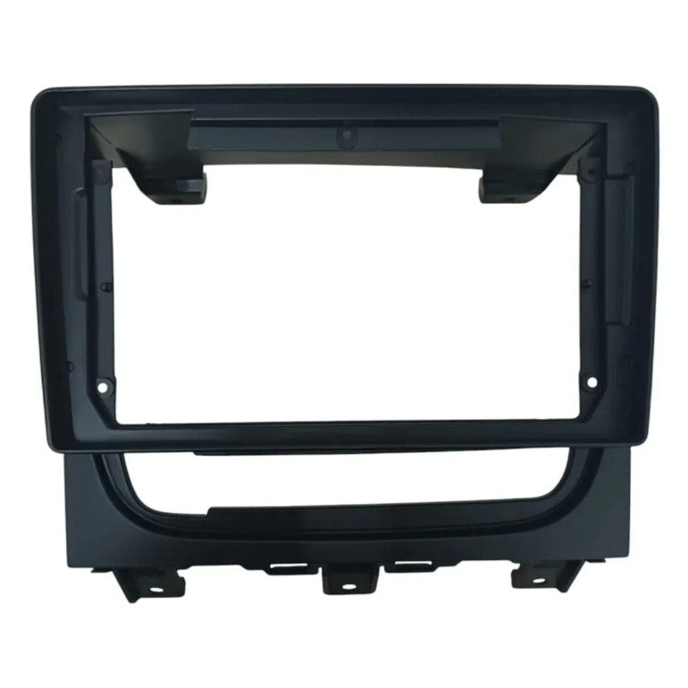 Moldura 9" Polegadas Palio Strada, Strada Adventure, Palio Weekend Adventure, Siena 2013 A 2019 Preto Fosco