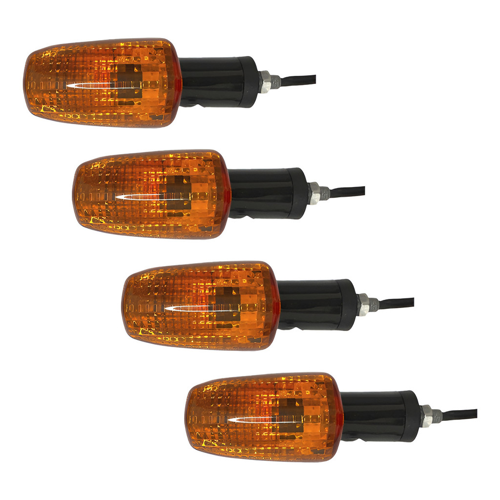 Imagem 4 Seta Pisca Moto Honda Cb300 Laranja Com Lampada Gvs