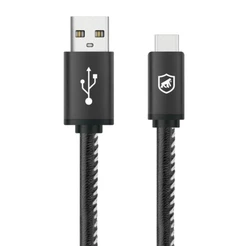 Cabo para controle Xbox Series S/X 1,5M Turbo Militar - Tipo C / USB-A - Original - Gshield