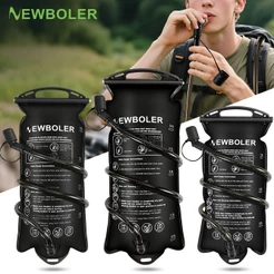 Newboler 1.5L 2L 3L Bexiga De Água PEVA Correndo Saco De Hidratação Portátil À Prova De Vazamento Para Caminhadas Ciclis