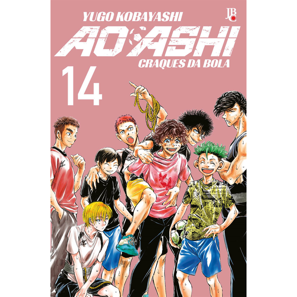 Capa do livro Mangá - Ao Ashi Vol. 14 - por Yugo Kobayashi - Editora JBC