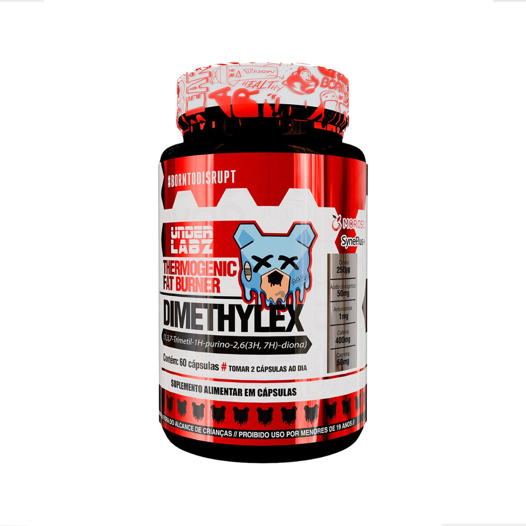 Dimethylex Termogênico 60 Cápsulas Under Labz em Oferta na Shopee