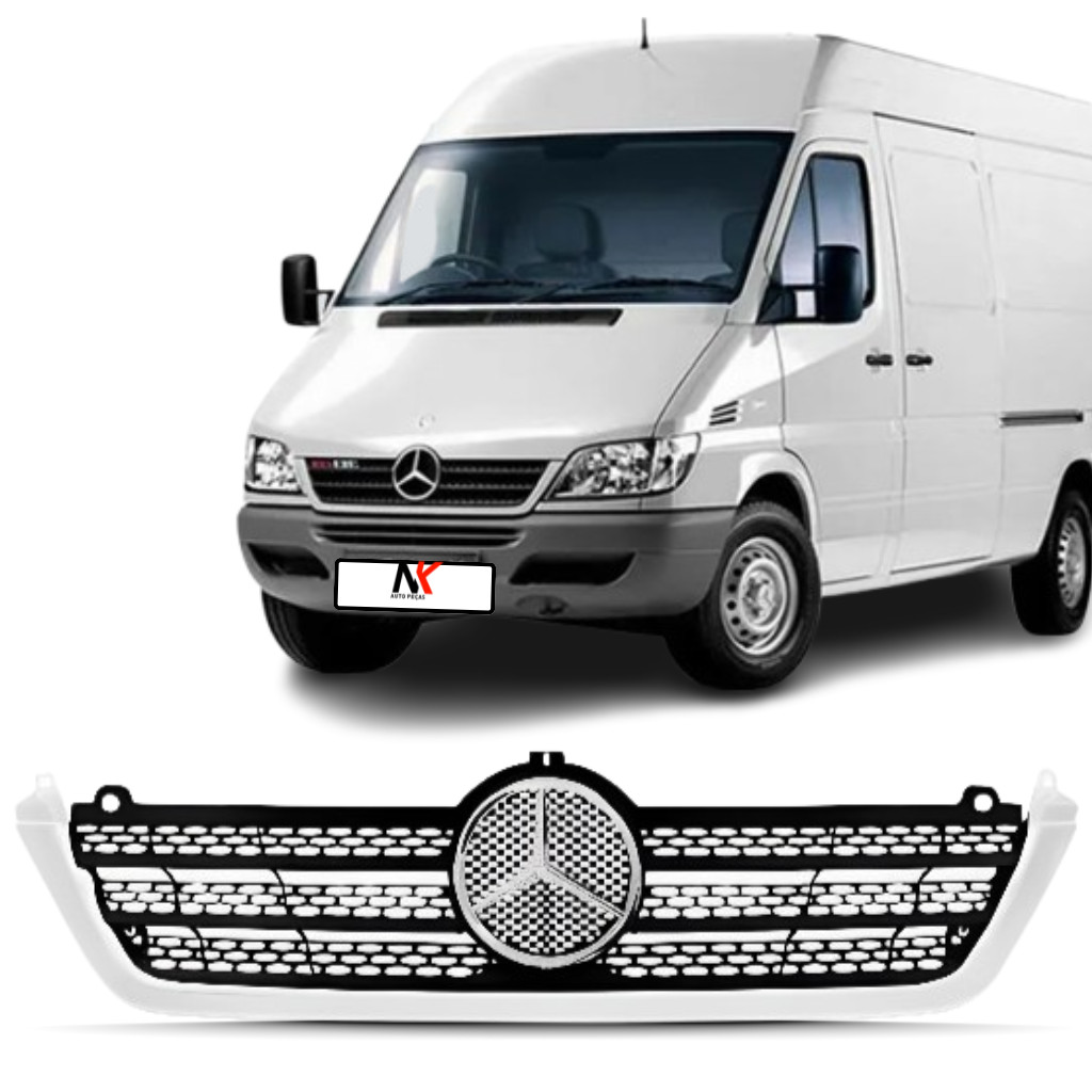 Grade Radiador Sprinter 2003 2004 2005 07 á 2011 Com Emblema em Oferta na Shopee