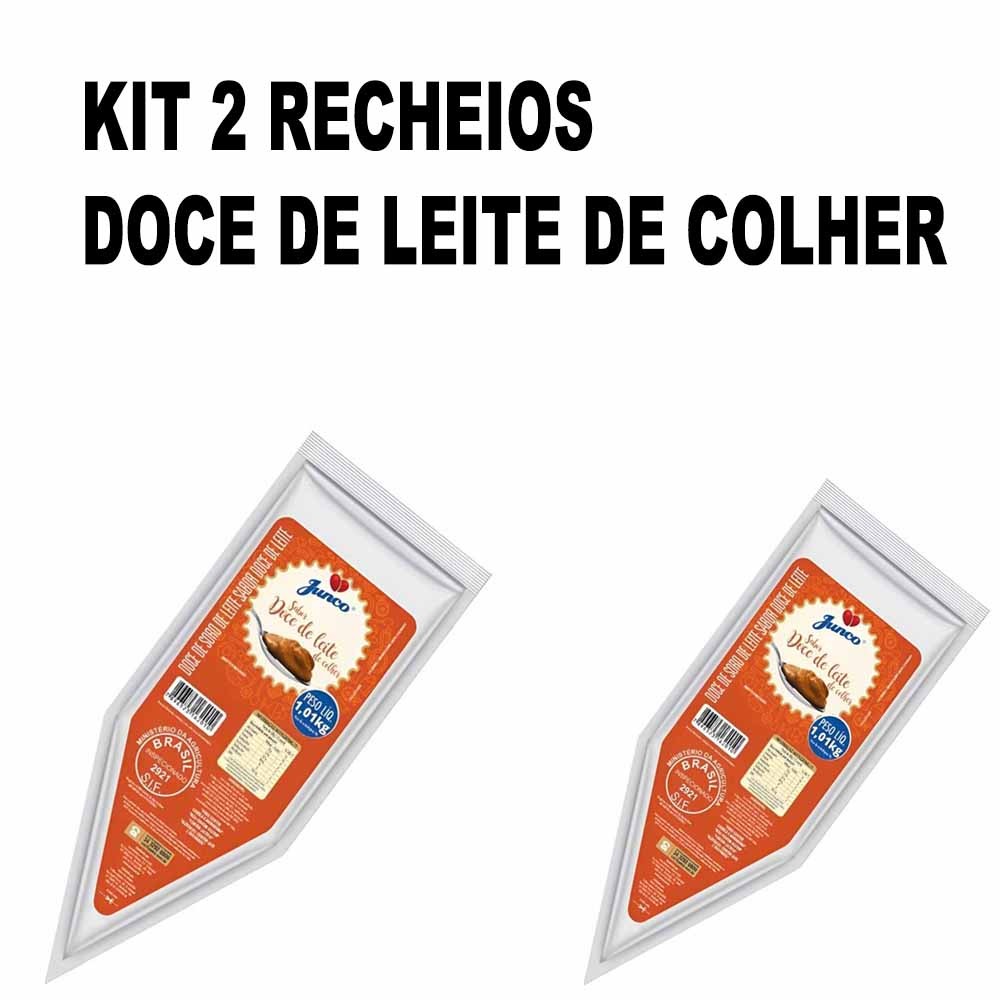 Kit 2 Doce De Leite Colher 1,01kg Junco em Oferta na Shopee