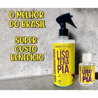 Kit Desfrizante Protetor Térmico 10 em 1Lisoterapia + Óleo  Reparador Anti Frizz Meu Liso Extremo em Oferta na Shopee