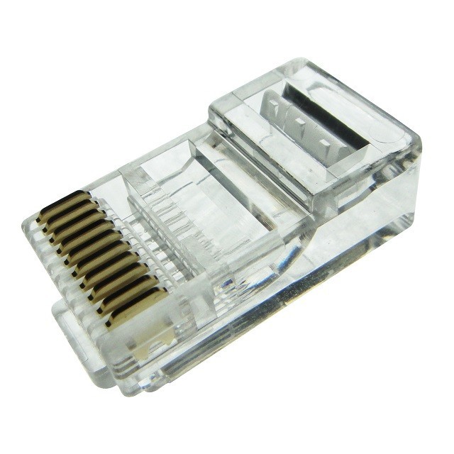10 X Pino RJ45 / RJ50 10x10 para Rede Local Nivel 5 30.21.009