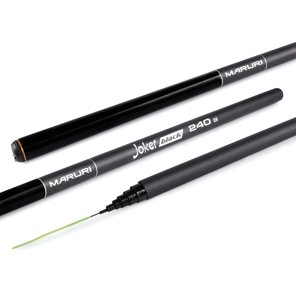 Vara Telescópica Joker Black 5,40m - Maruri em Oferta na Shopee