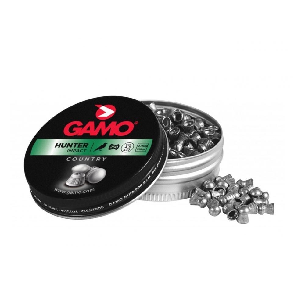 Chumbinho Para Caça Gamo Hunter Impact Com 250unds Cal 4,5mm em Oferta na Shopee