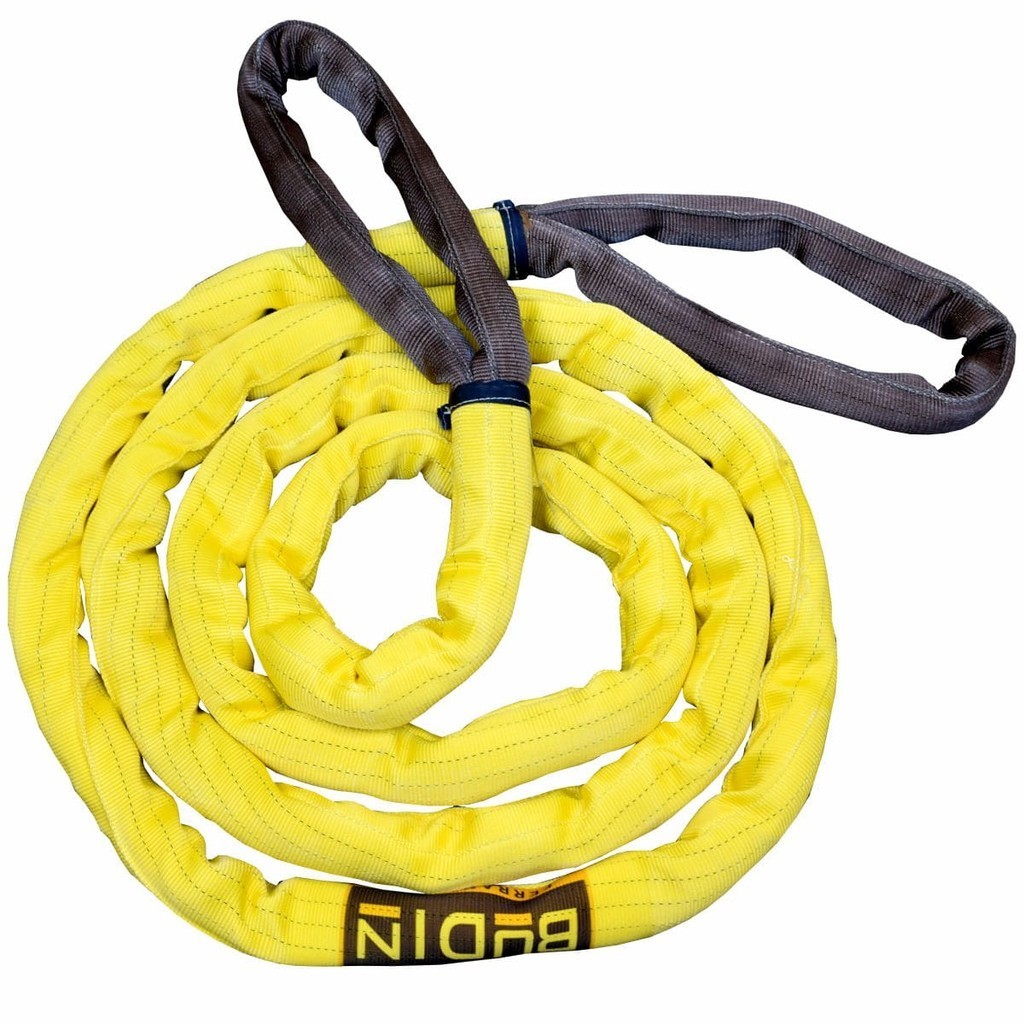 Cinta de Reboque e Arraste Tubular de 21 ton x 7 metros - 4x4 / Trilhas / Off road / Caminhão / Trator