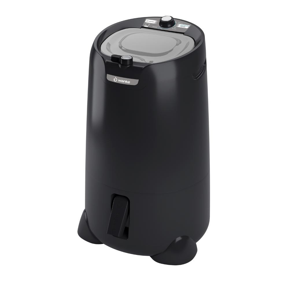 Centrifuga Auxilia na Secagem De Roupas 15Kg Elétrica Lavanderia Wanke Preto 127V - Home Appliances