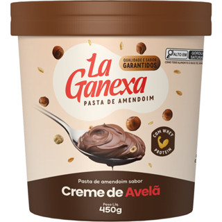 Pasta de Amendoim com Creme de Avelã  Zero Açúcar com uma boa dose de Whey Protein delisiosa em Oferta na Shopee