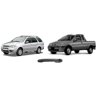 Macaneta Externa Porta Dianteira Palio,Strada,Siena,Grand Siena,Idea,Mobi,Palio Weekend Lado Esquerdo Com Furo em Oferta na Shopee