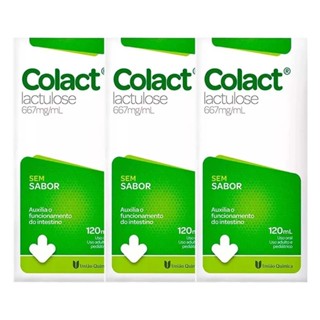 Kit 3 und Colact Sem Sabor 667mg Ml C/120 Ml em Oferta na Shopee