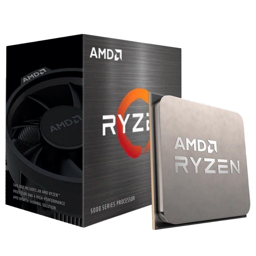 Processador Ryzen 7 5700X 3.4GHz (4.6GHz Turbo) 8-Cores 16-Threads AM4 Sem Coole