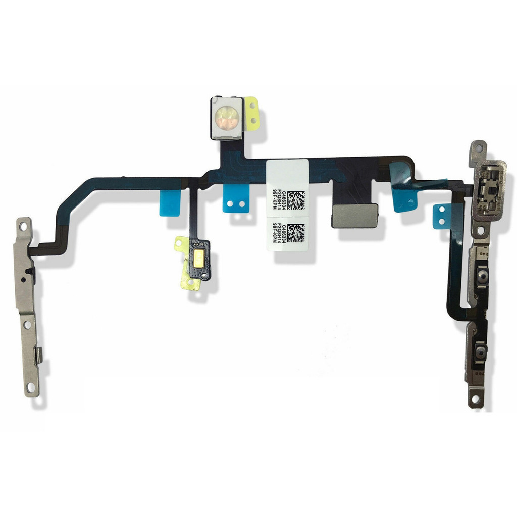 Cabo Flex Botão Power Volume Flash Para Iphone 8 Plus