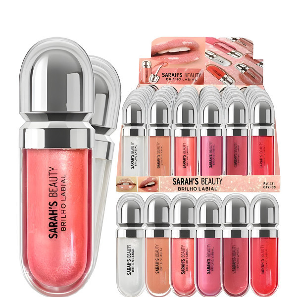 Gloss Brilho Labial -Brilhante-Sarah's Beauty