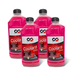Aditivo Coolant Antirust Orgânico Concentrado Rosa 4L