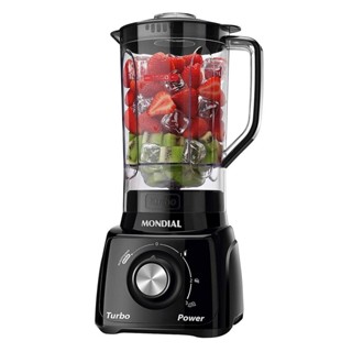 Liquidificador Turbo 3 Velocidades Preto 127v - Mondial em Oferta na Shopee