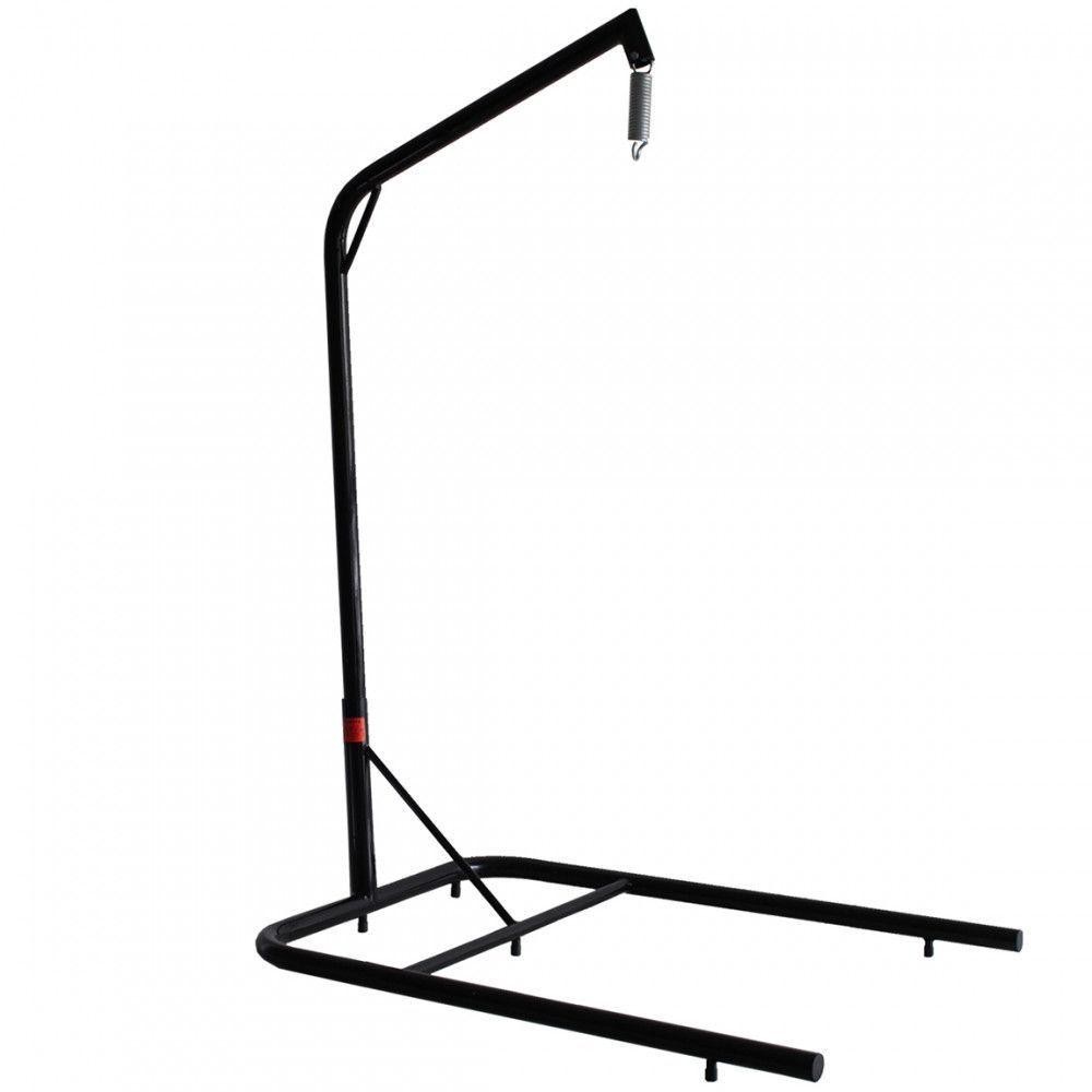 Suporte Mola E Mosquetão Para Ninho Balanço Suspenso Preto