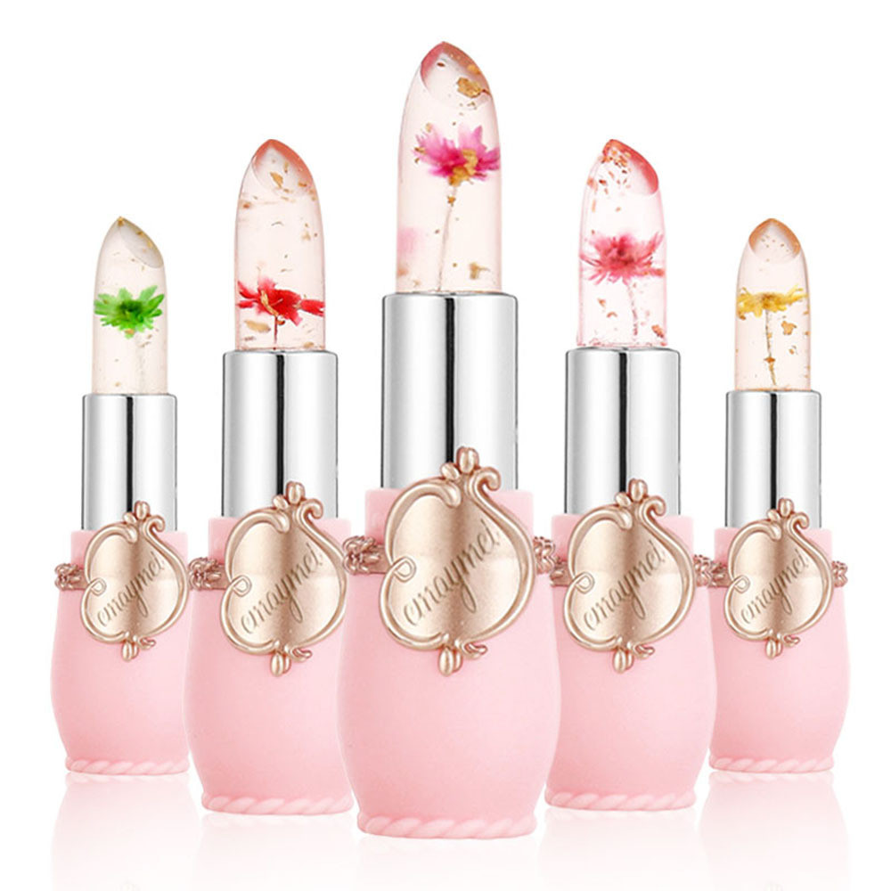 Batom sem Geleia de Beleza Flor Seca Batom Transparente com Mudança de …