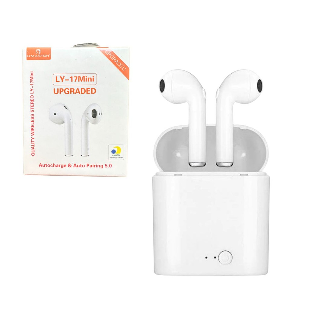 fone ouvido auricular in ear Sem fio COMPATIVEL COM IOS IPHONE E ANDROID Bluetooth 5.0 Wireles stereo LY-17mini H"Maston