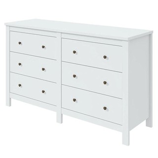 Cômoda Horizontal Maggiore Branco Brilho - Lopas em Oferta na Shopee