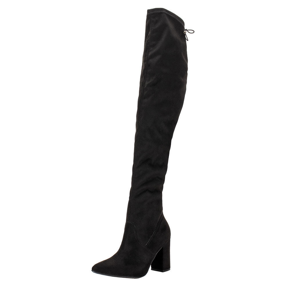 Bota Feminina Over The Knee Via Marte 021014 em Oferta na Shopee