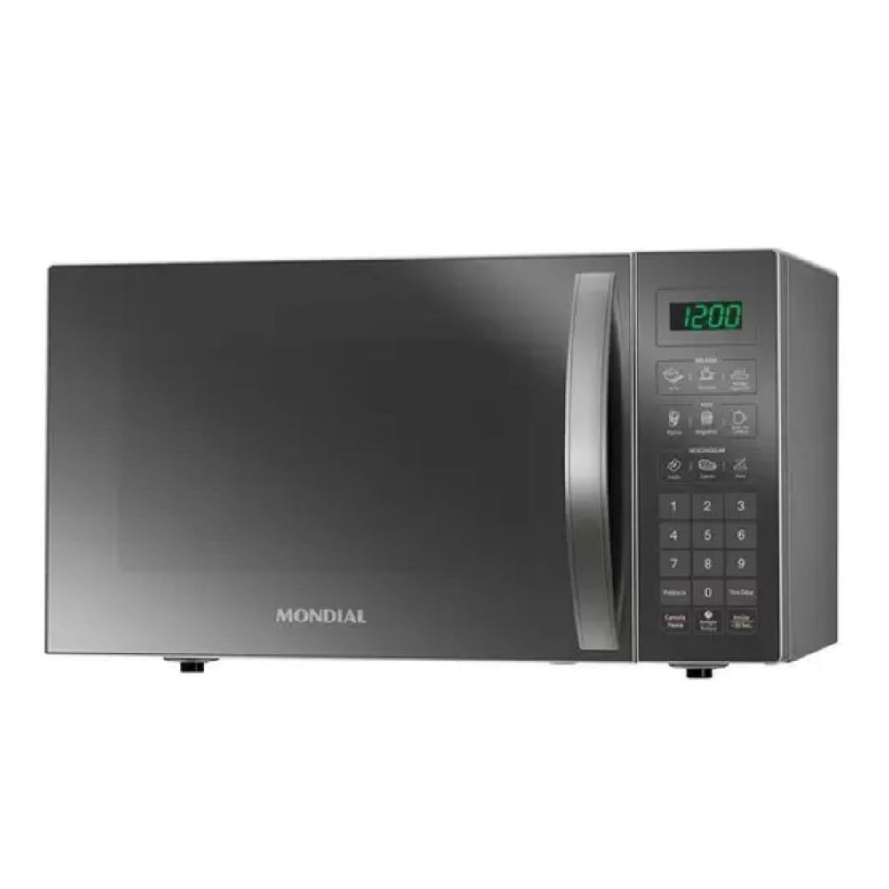 Micro-ondas Mondial 34 Litros 1400W Espelhado em Oferta na Shopee