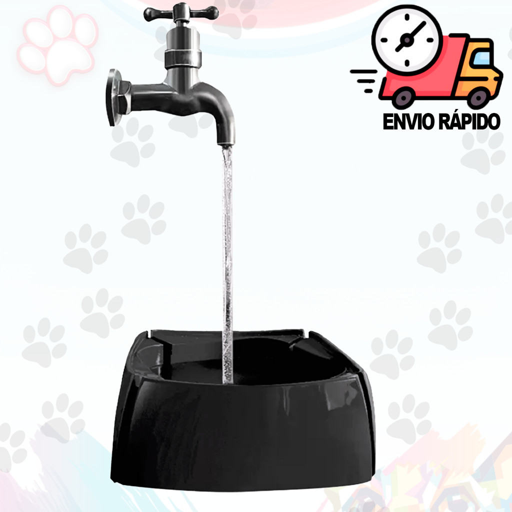 Bebedouro Para Gato Cachorro Torneira Mágica Fonte 1800ml em Oferta na Shopee