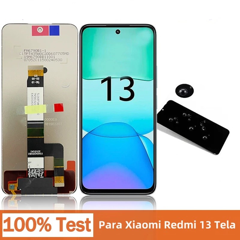 Premium Incell Tela Para Xiaomi Redmi 13 Display Frontal Touch Lcd Sem Aro 100% 