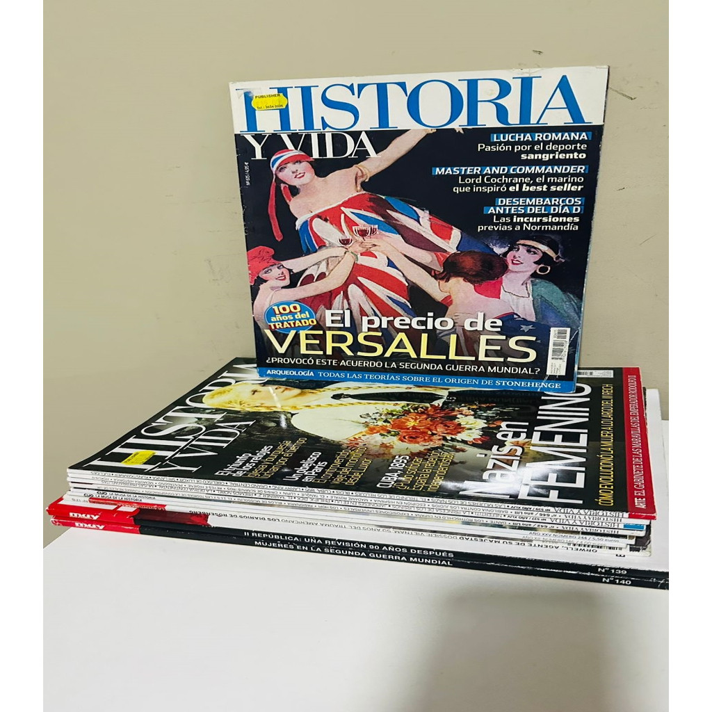 Coleção revistas importadas - Revistas história espanhola - 10 revistas autor -
