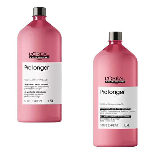 Shampoo e Condicionador Loreal Pro Longer 1,5 Litros