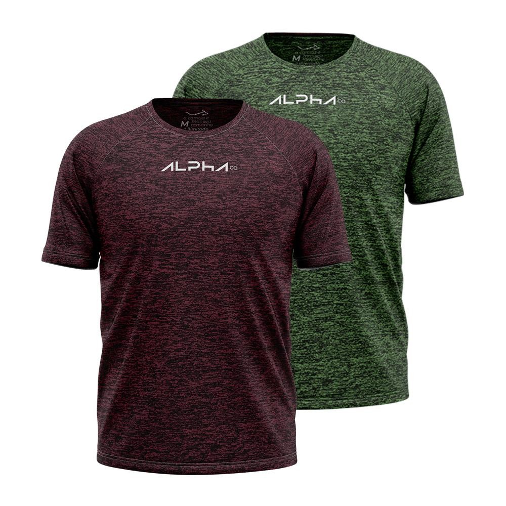 Kit 2 Camisetas New Fluid Masculina Dry Alpha Co - Men Clothes