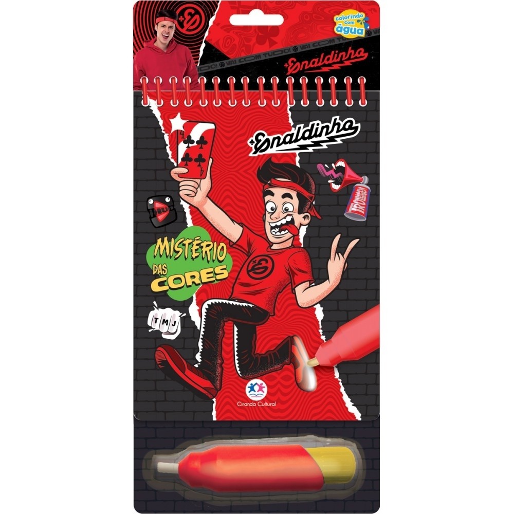 Livro Aquabook Enaldinho - Mistério das cores em Oferta na Shopee