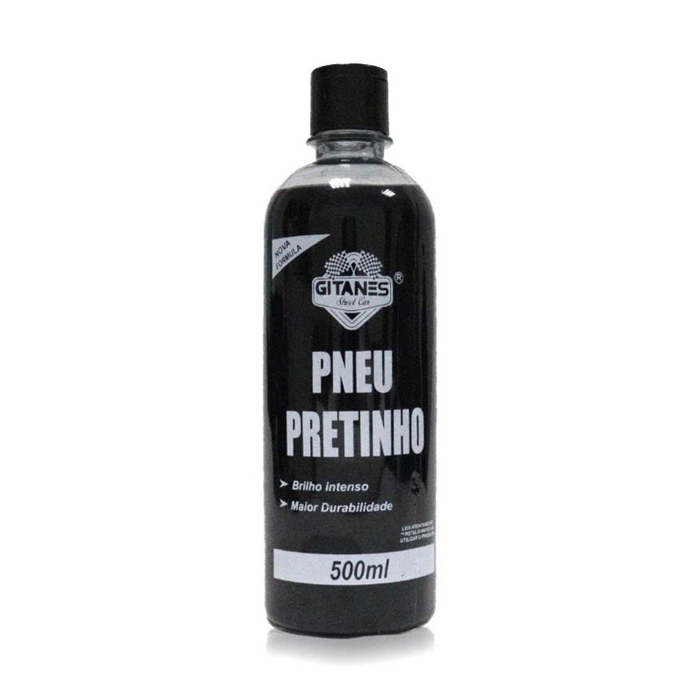 Pretinho Brilho Intenso Para Pneu Gitanes 500ml em Oferta na Shopee