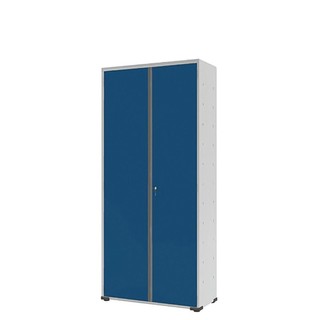 Armário Aço Escritório Fechadura 3 Prateleiras Azul em Oferta na Shopee