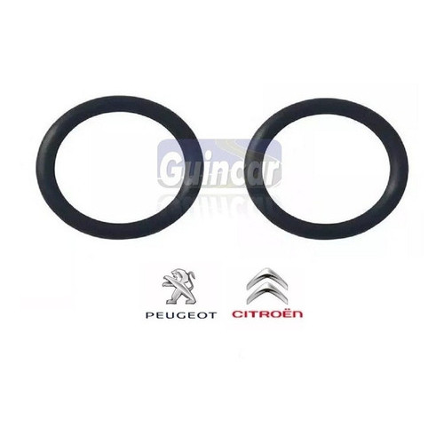 Par Oring Radiador Ar Quente C3, C4 C5 Pallas, C4 Vtr — imagem 2 de 2