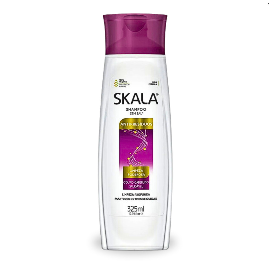 Shampoo Skala Antirresíduos 325ml em Oferta na Shopee