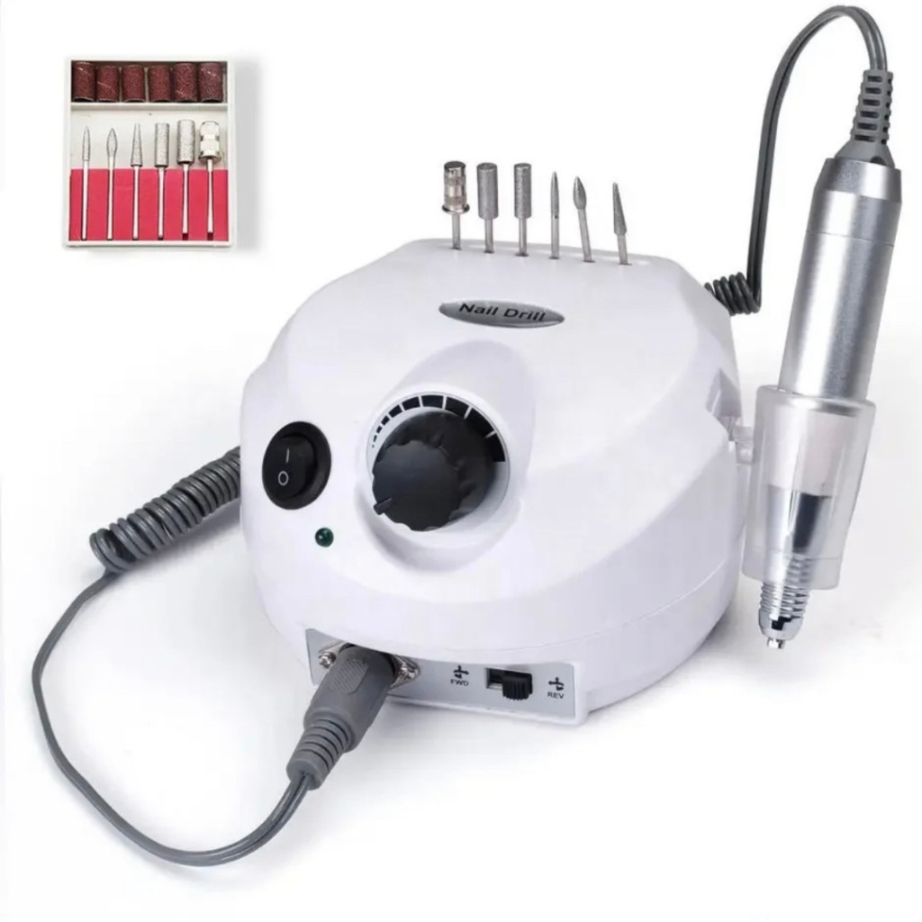 Lixadeira Motor 50.000RPM Nail Drill Professional para um Gel Bivolt 110V em Oferta na Shopee