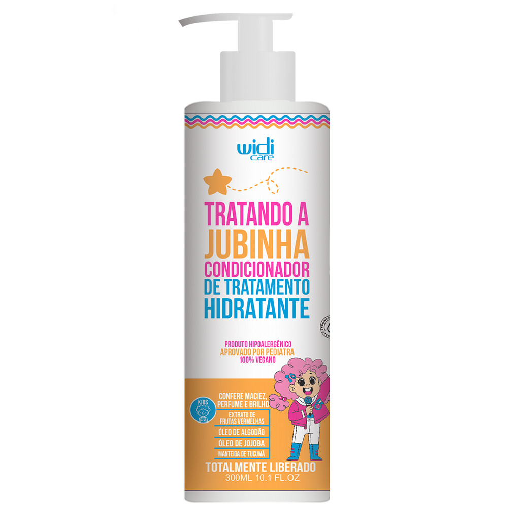 Tratando A Jubinha Condicionador Hidratante 300ml-widi Care - Beauty