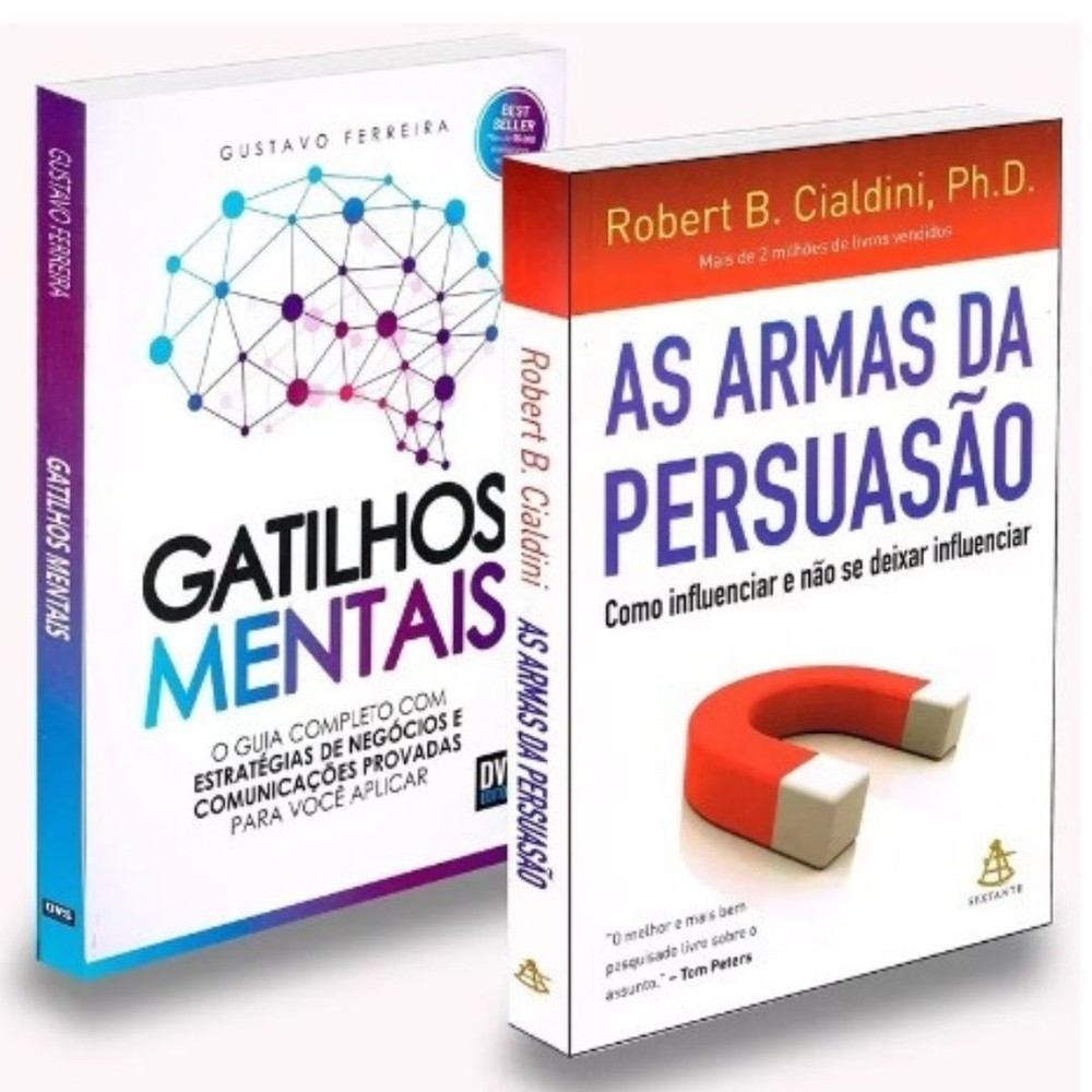 Kit Gatilhos Mentais  As Armas da Persuasão em Oferta na Shopee