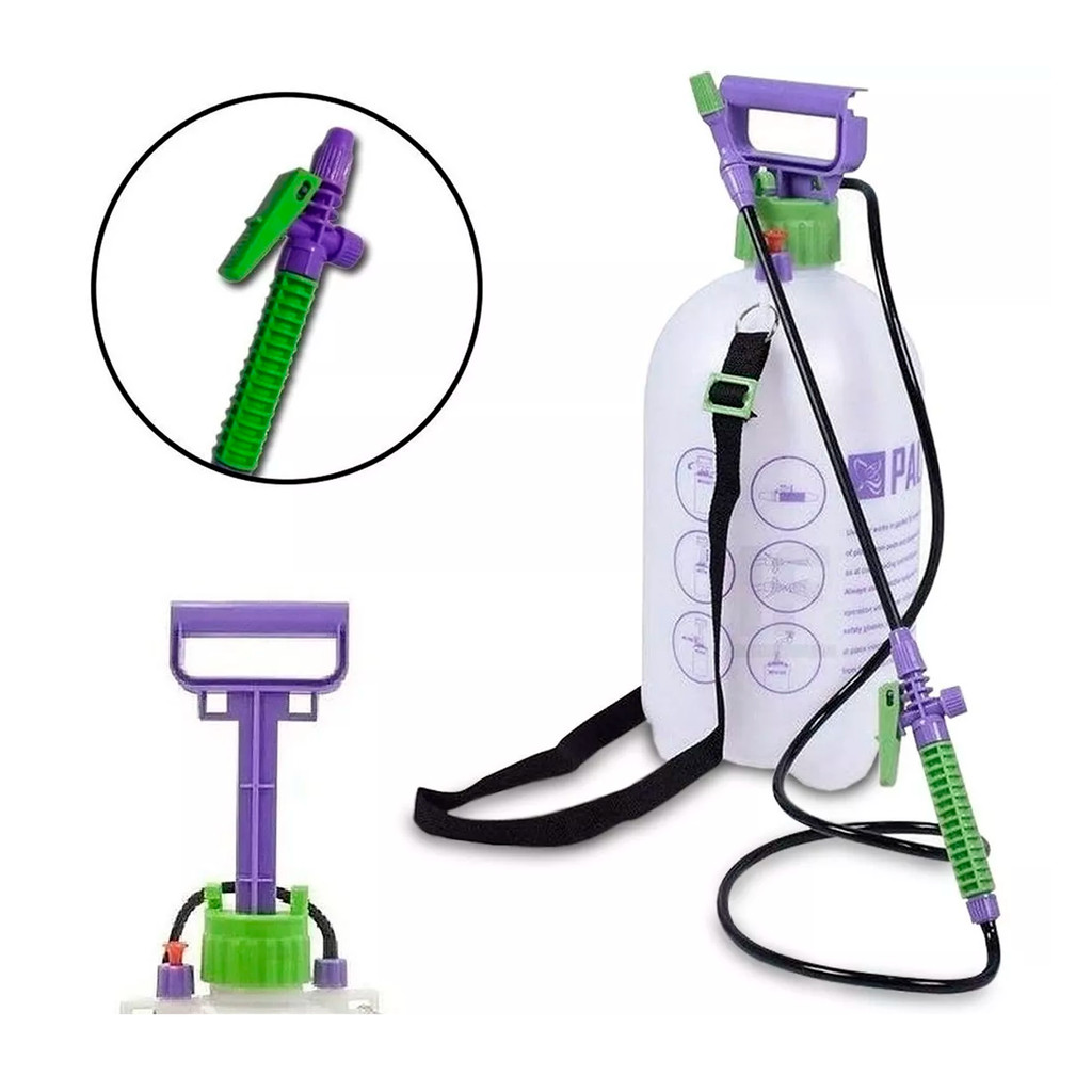 Pulverizador Borrifador Manual Costal 5l Palisad 647408 em Oferta na Shopee