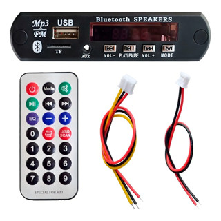 Placa Leitor De Usb Fm / Mp3 / Bluetooth Radio Fm + Controle em Oferta na Shopee