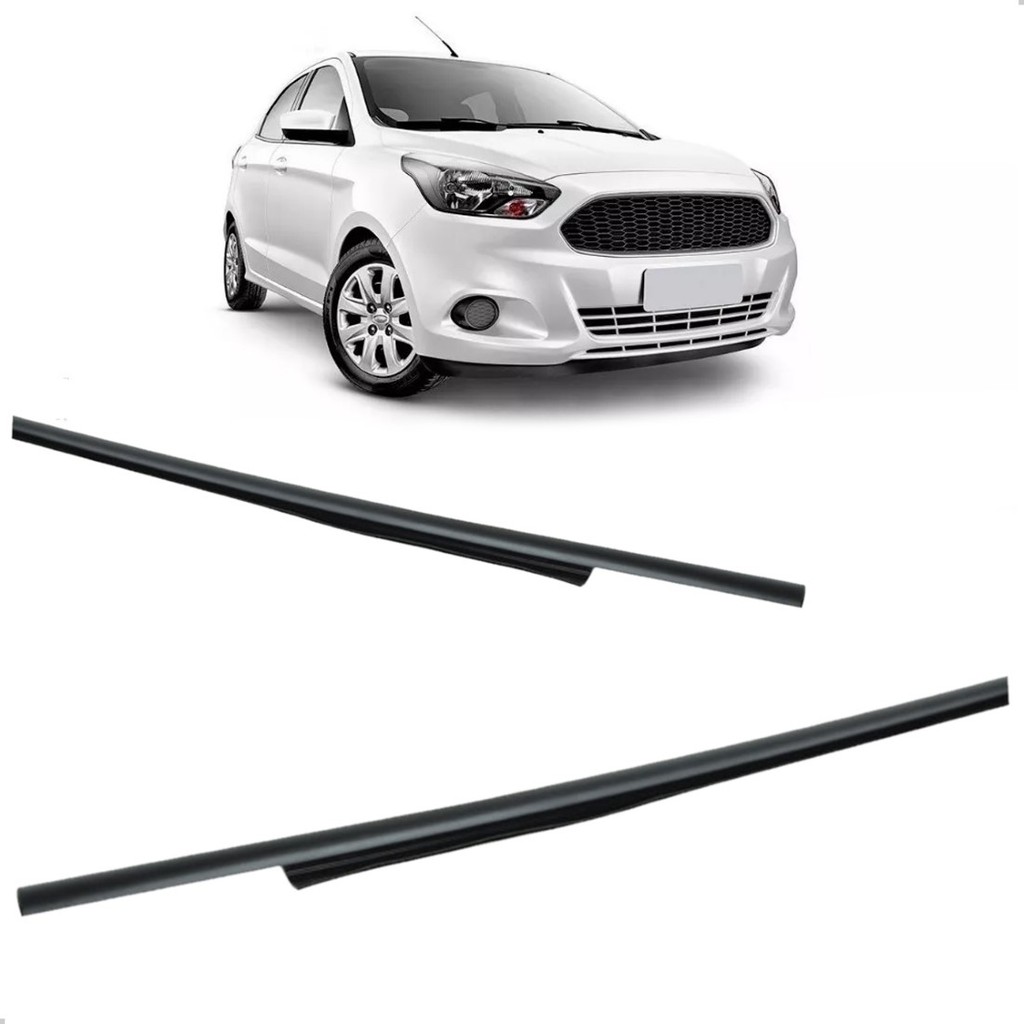 Pestana Dianteira para Ford Ka 2015 16 17 18 19 A 2021 Preta em Oferta na Shopee