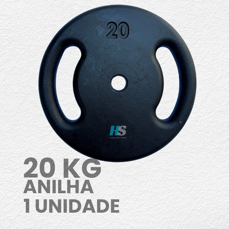 Anilhas de Academia 20kg: Onde Comprar | BuscaProdutos